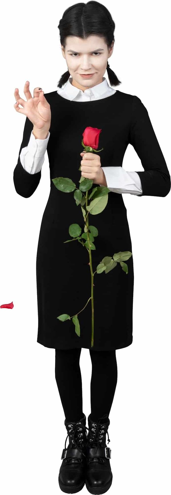 How can I look like Wednesday Addams ?